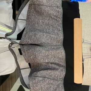 Lululemon dark gray/black speed up shorts size 2, 2.5 inch.